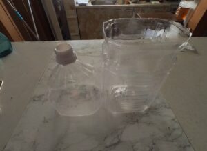 水耕栽培　ペットボトル容器