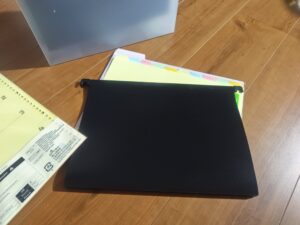 DIY 書類ケースリメイク