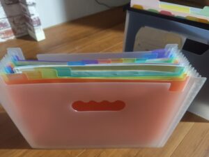 DIY 書類ケースリメイク
